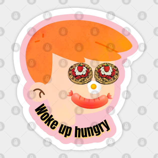 Hungry Eyes Sticker by VultureVomitInc